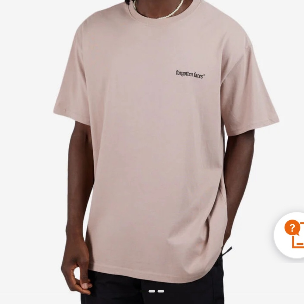 Forgotten Faces Men's Muave Graphic T-Shirt